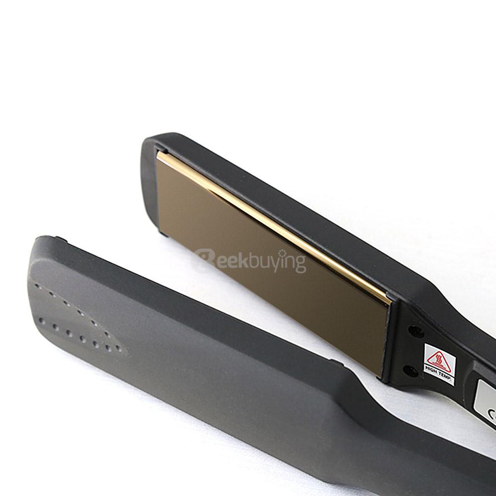 Kemei KM-329 Professional Hairstyling Iron Hair Straightener 4 Temp Control Mode Hair Care Tool