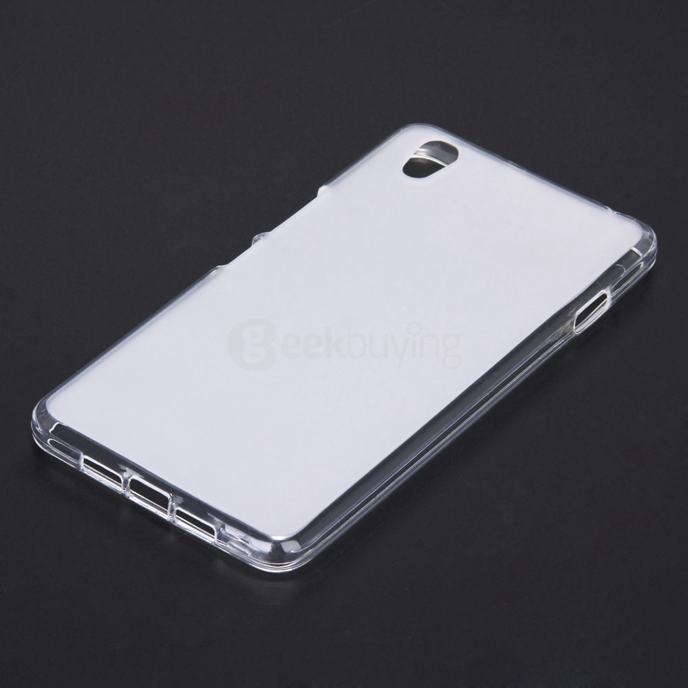 Pudding Series Protective Back Case Soft Silicone Cover for ONEPLUS X - White