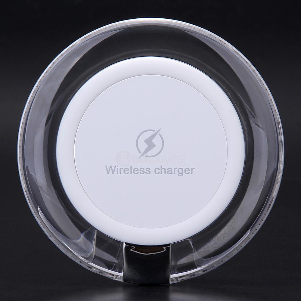 NW130 Qi Wireless Charger Station Qi Wireless Transmitter Mobile Power Bank - White