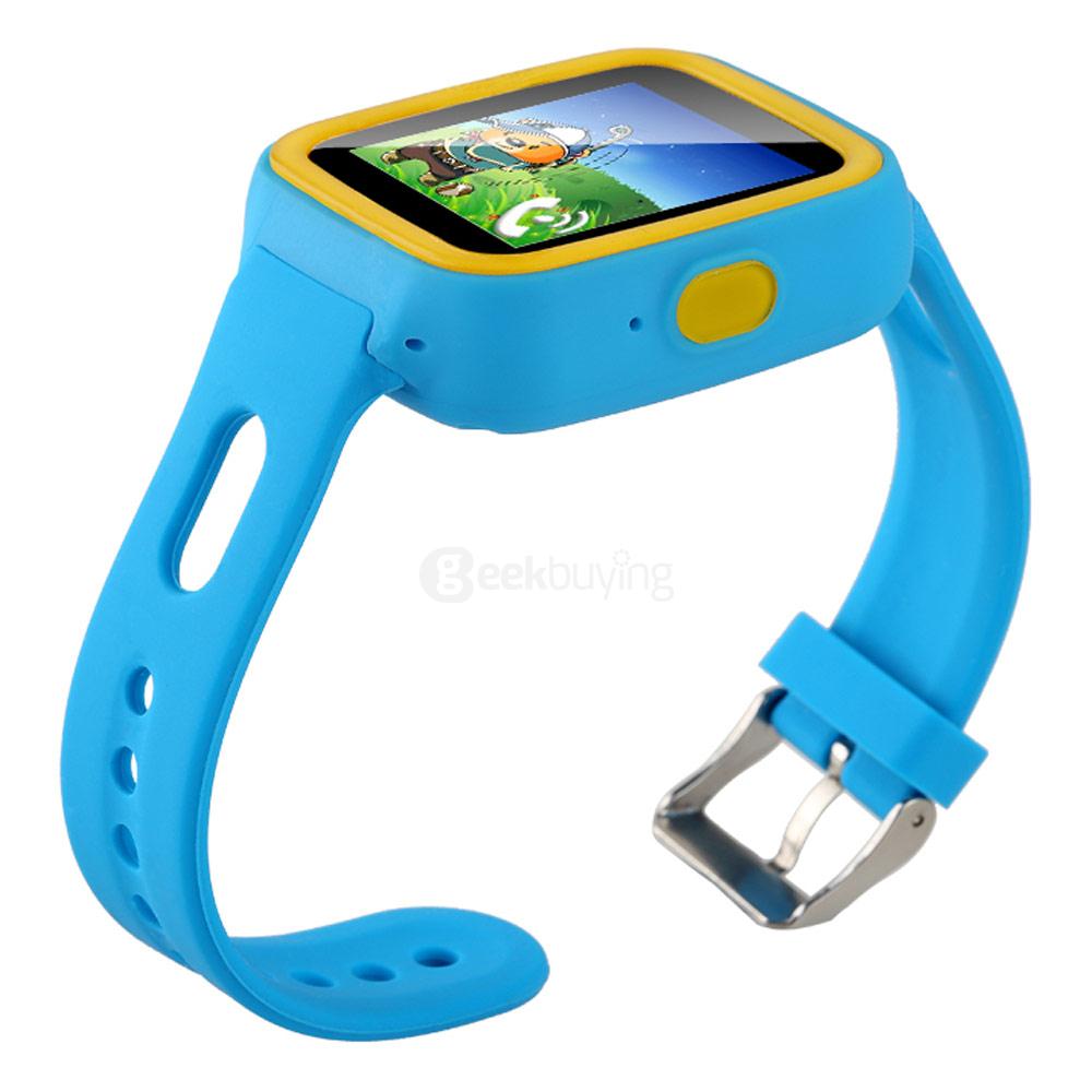 Iradish Q5 Smart Phone Watch MTK6261 GSM GPS WiFi LBS Kids Positioning Smartwatch Sports Tracker Sleep Monitor - Blue