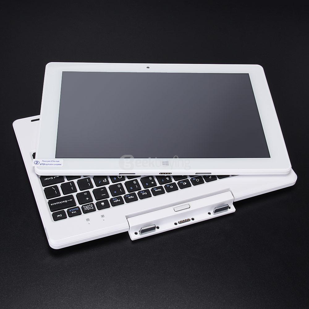 Pipo W1S 3G Ultrabook Tablet PC 10.1 inch Windows10 4GB/64GB Intel Cherry Trail Z8300 Quad Core 1.84GHz IPS 1920*1200 HDMI (With Keyboard) - White