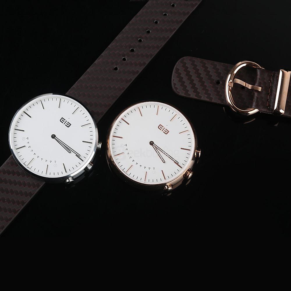 Elephone W2 Smart Watch Rhonda 762 Movement Sapphire Crystal Glass Bluetooth 4.0 IP53 Smartwatch Fitness Tracker - Silver