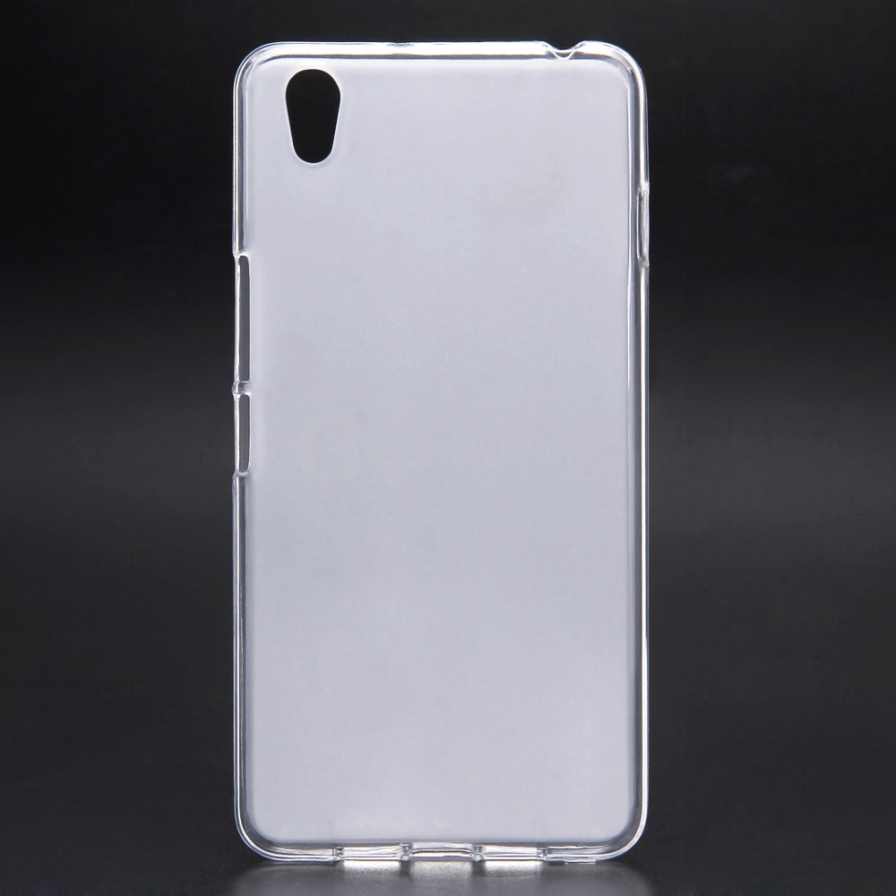 Pudding Series Protective Back Case Soft Silicone Cover for ONEPLUS X - White