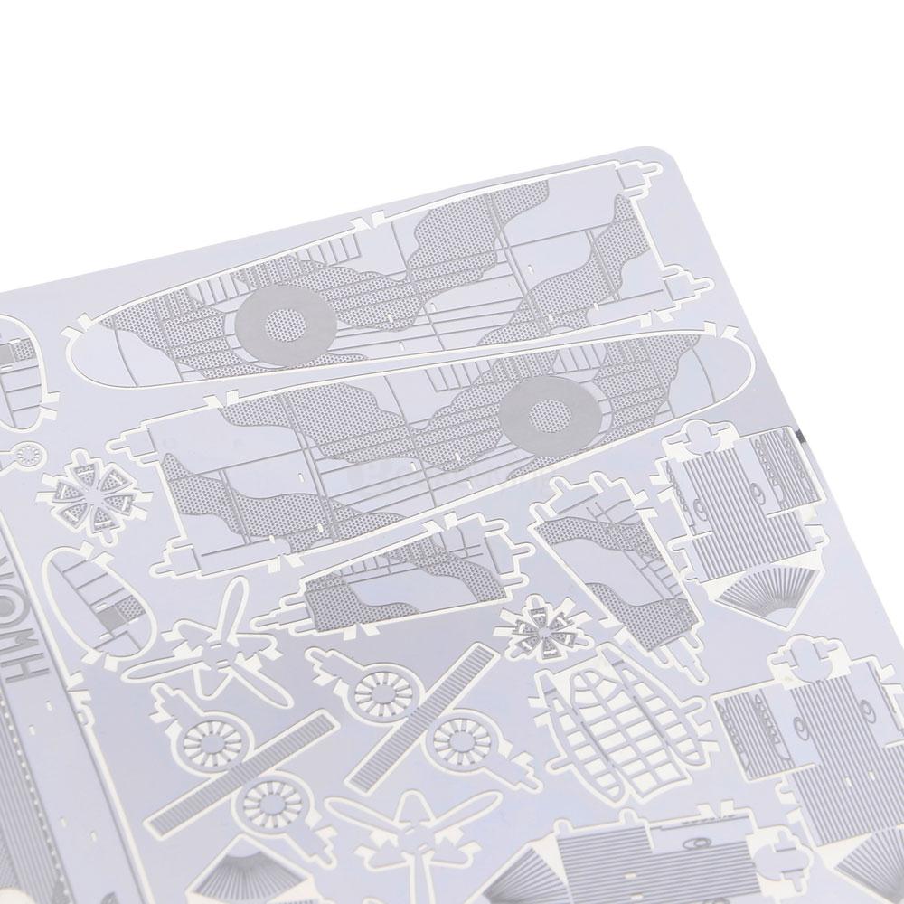 DIY Avro Lancaster 3D Puzzle Educational 3D Model - Silver