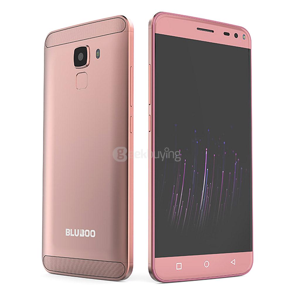 BLUBOO Xfire 2 5.0inch 2.5D IPS HD Screen 3G Smartphone Android 5.1 1GB 8GB MTK6580 1.2GHz Quad Core 8.0MP Touch ID - Rose Gold
