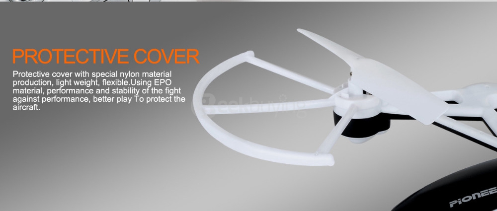 JXD 509V 0.3MP Camera Altitude Hold Mode 2.4G 4CH 6Axis Headless Mode RC Quadcopter RTF
