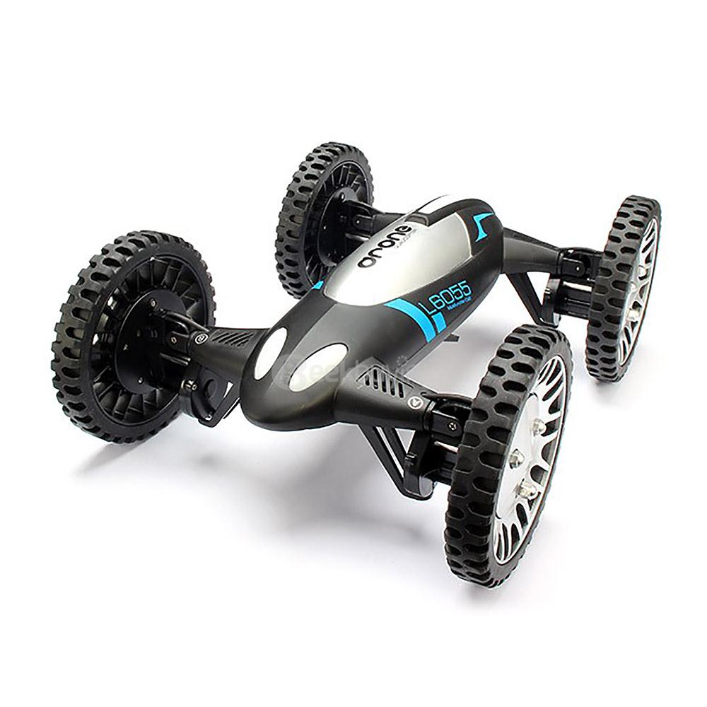 Lishitoys L6055 Land & Sky 2 in 1 Altitude Hold 3D Roll Dual Mode Flying Car RC Quadcopter RTF - Black
