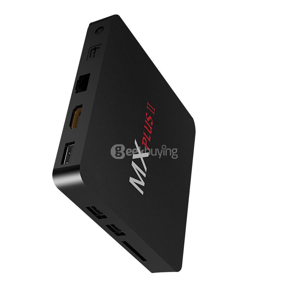 MX PLUS II RK3229 4K KODI Preinstalled TV BOX 1G/8G 4K 10bit H.265/H.264 Smart Media Player