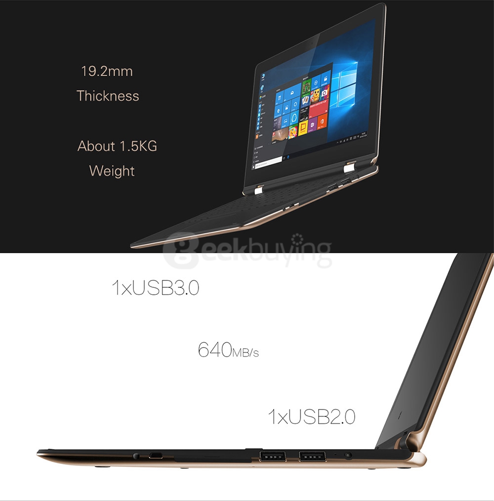 Vido W11pro3 Transformer Laptop 4GB/64GB 11.6