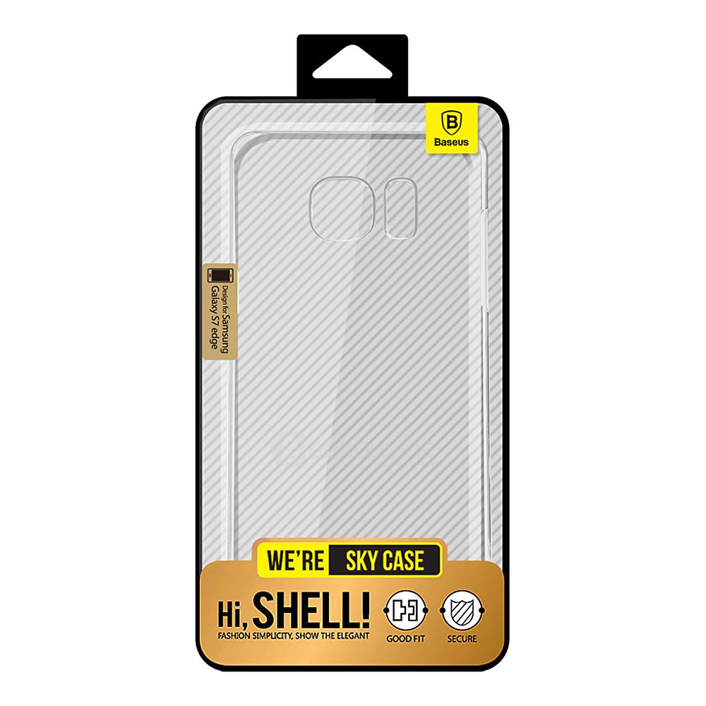 Baseus Air Case For SAMSUNG GALAXY S7 Edge Protective Hard Back Cover for Galaxy S7 Edge - Transparent