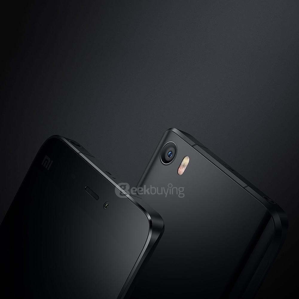 Xiaomi Mi5 Pro 5.15inch FHD MIUI V7 4GB 128GB 4G LTE Smartphone 64-Bit Qualcomm Snapdragon 820 Quad Core Type-C 3D Ceramic Back Cover - Black