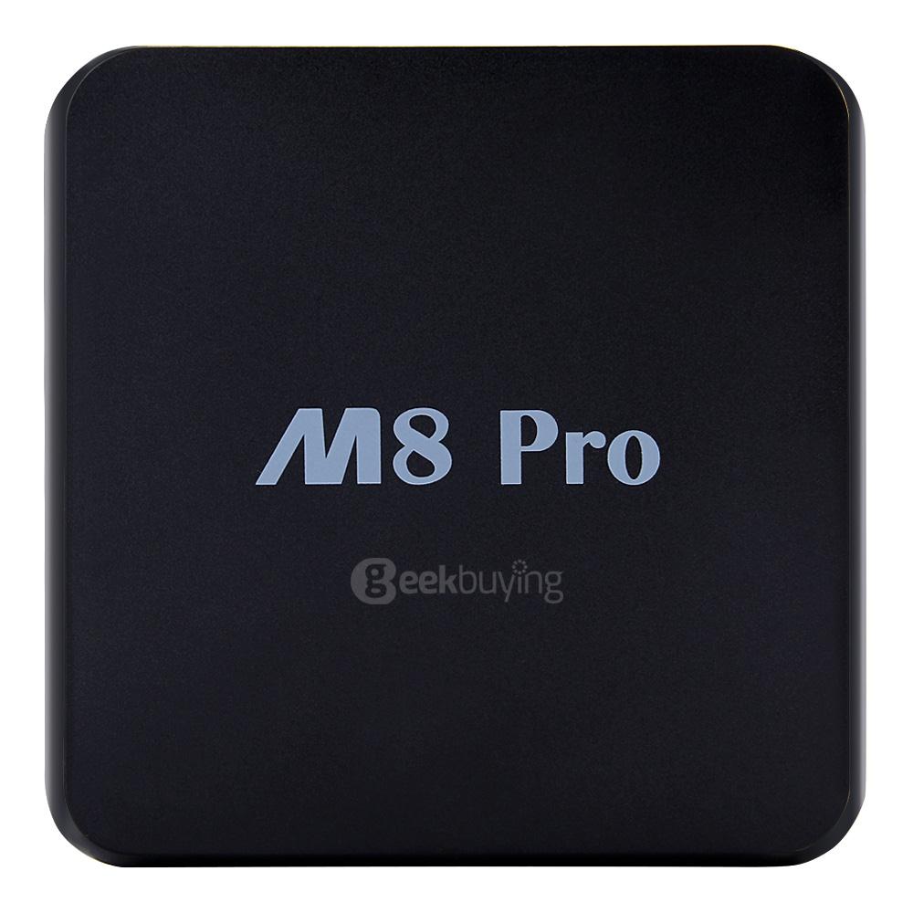 M8 Pro RK3368 Octa Core 4K TV Box Android 5.1 2G/8G 2.4G/5G Dual Band WIFI Gigabit LAN BT4.0 HDMI2.0 DOLBY TrueHD DTS
