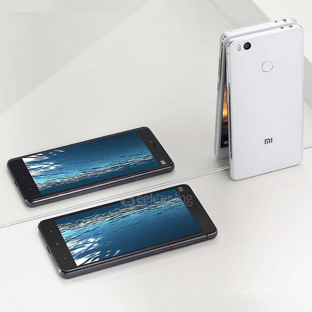 Xiaomi Mi4S /Mi 4S 4G LTE 5.0inch FHD MIVI V7.2 OS 3GB 64GB Smartphone 64-bit Snapdragon 808 Hexa Core 13.0MP Touch ID Type-C QC2.0 - White