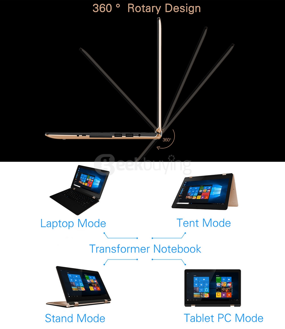 Vido W11pro3 Transformer Laptop 4GB/64GB 11.6