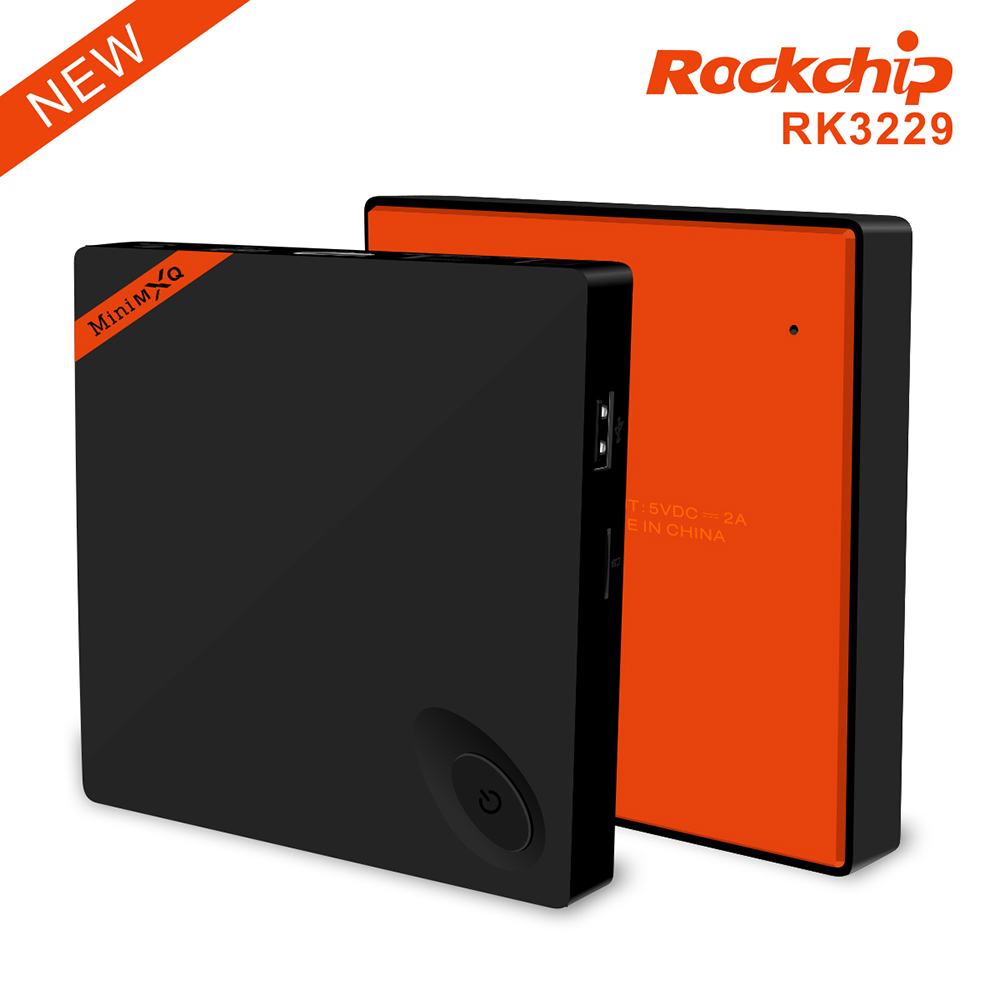 MINI MXQ RK3229 4K KODI Preinstalled TV BOX 1G/8G 4K 10bit H.265/H.264 Smart Media Player