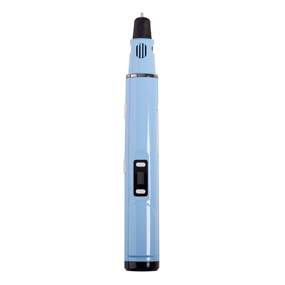 Original 3D Stereo Drawing Pen Gen IV 0.4 mm Nozzle For 3D Drawing Doodling EU Plug - Blue