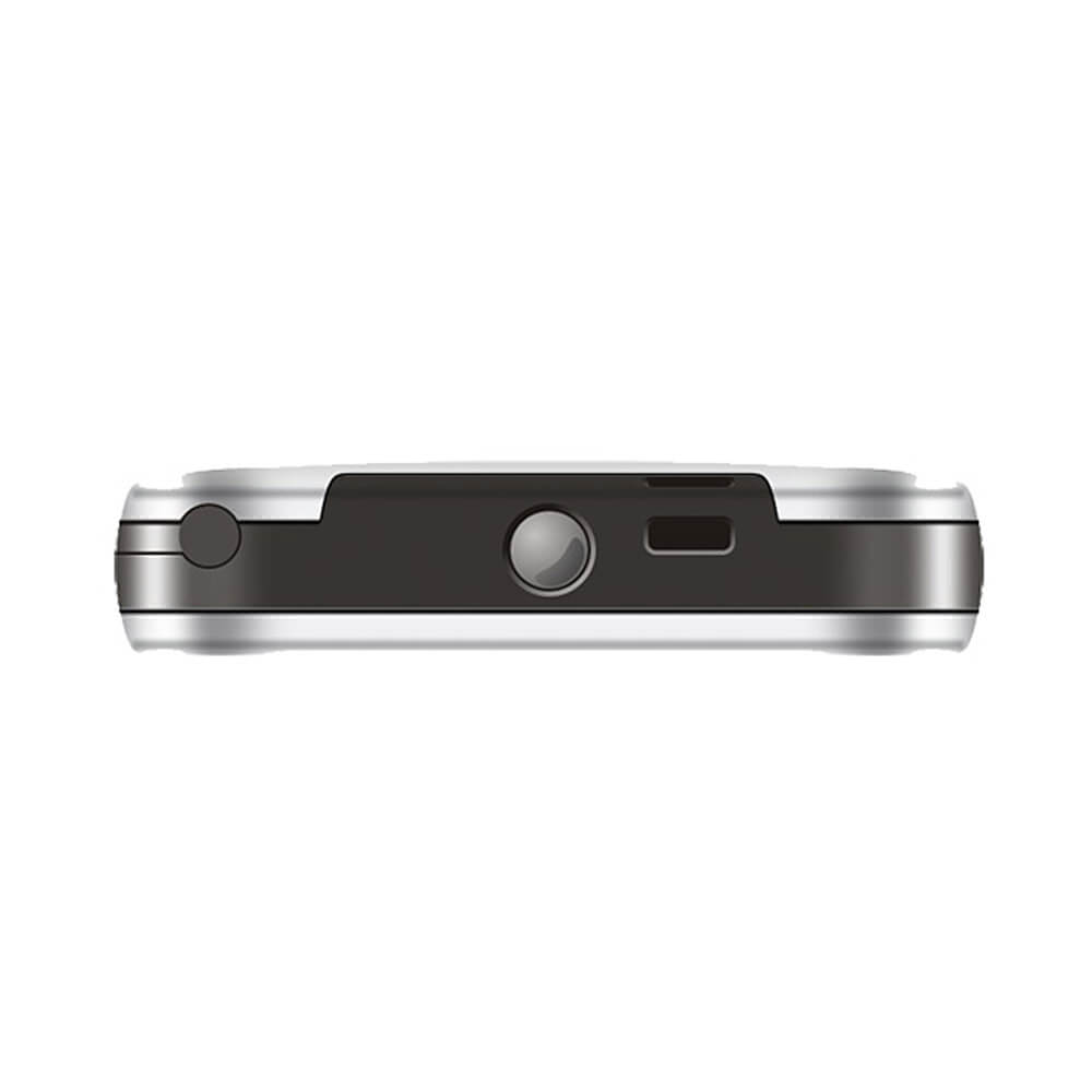 ZTE L580 2.3inch Old Man Mobile Phone MTK6250A 2.3 Inch Screen 32MB ROM+64MB RAM SOS FM Camera GSM 900/1800MHz MP3 LED flashlight - White