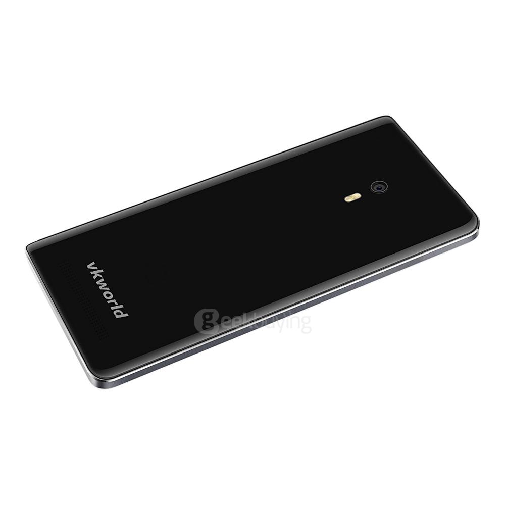 VKworld F1 4.5inch Android 5.1 Smartphone MT6580 Quad Core 1.3GHz 1GB RAM 8GB ROM 3G GPS Dual Camera - Black