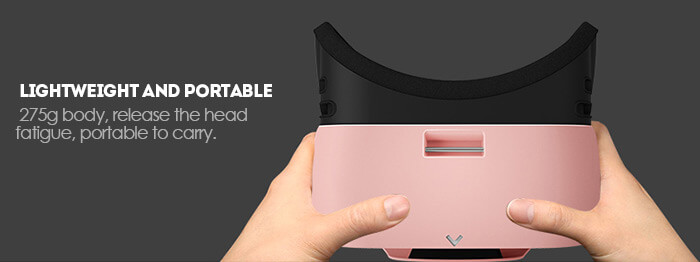 Baofeng Mojing XD 3D Immersive Virtual Reality VR Headset FOV60 IPD Adjustable for 5-6inch Smartphones - White