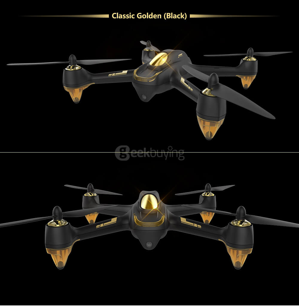 Hubsan X4 H501S 5.8G FPV Brushless With 1080P HD Camera GPS RC Quadcopter RTF - Black