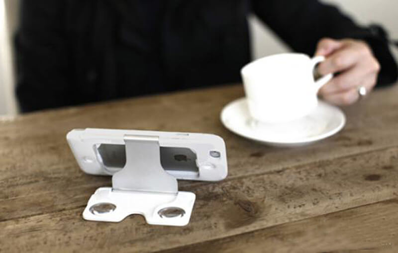 3D VR CASE Virtual Reality VR Box FOV75 VR Lens Cover For Apple iPhone 6 6S Plus - Rose