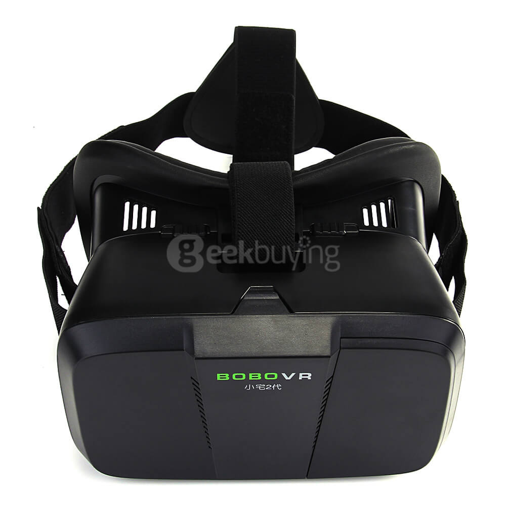 Xiaozhai II BoboVR Z2 3D VR Headset FOV85 Head-Mounted 3D Video Viewing Headset Adjustable IPD for 4.0-6.0 inches Smartphones - Black