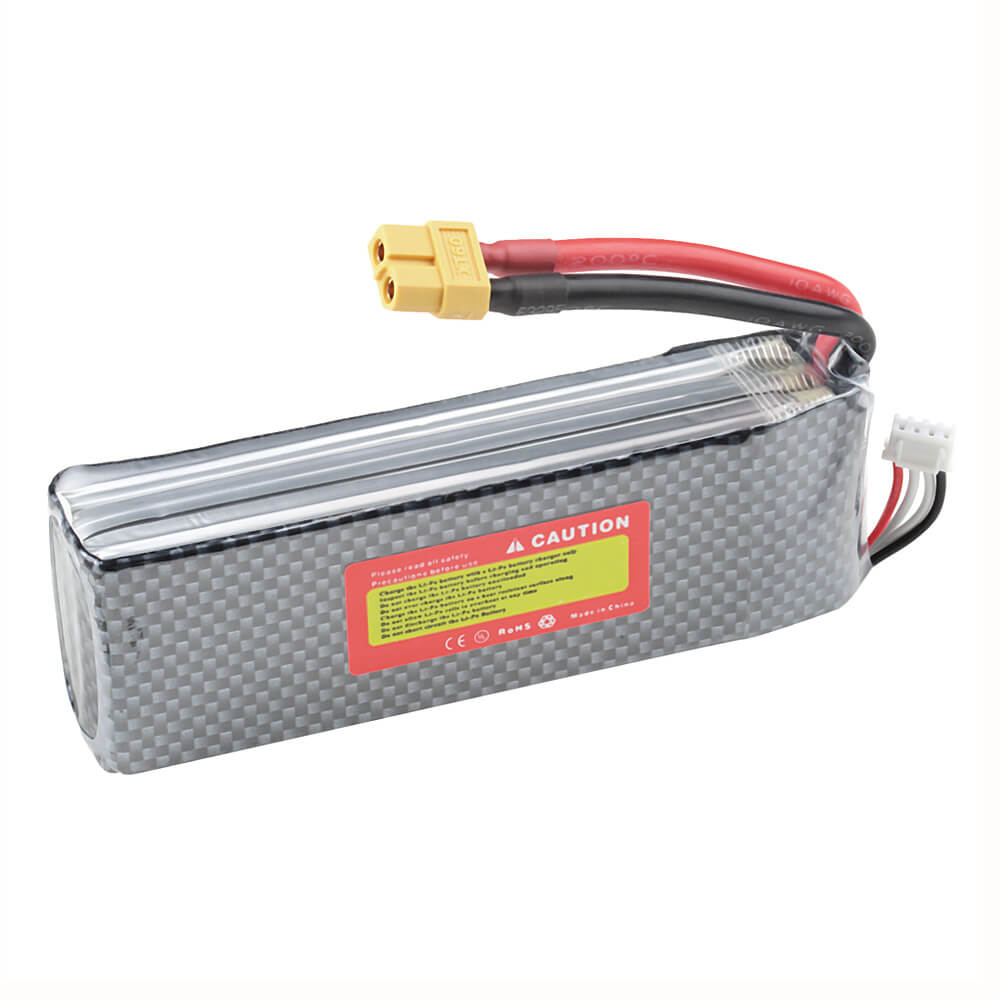 11.1V 5200mAh 3S 30C Lipo Li-Po Lipoly Battery for Trex 450 RC Helicopter