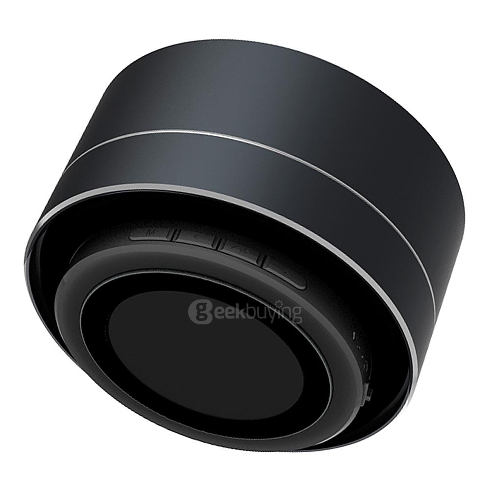 A10 A2DP Handsfree Bluetooth4.0 Speaker Aluminum Portable Mini Wireless MP3 Player - Black