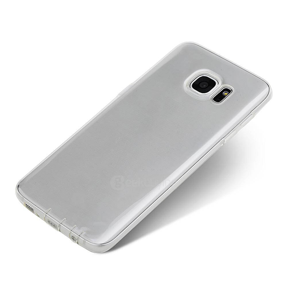 ROCK Case For Samsung Galaxy S7 Edge Ultrathin Invisible Protective TPU Phone Cover - Transparent