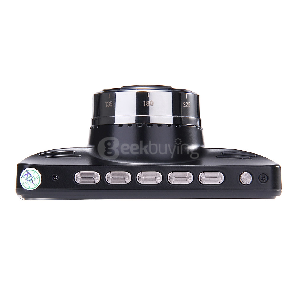 Blackview GS98C Ambarella A7LA70 2.7inch LCD Full HD Car DVR 2304*1296P 30fpc 178 Wide Angles Video Recorder with G-Sensor GPS - Black