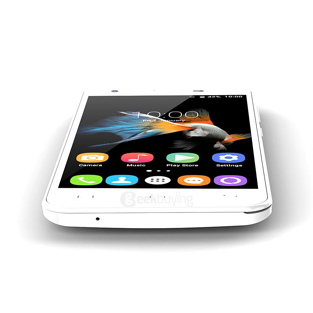 OUKITEL C2 4.5inch Android 5.1 MT6580 Quad Core 1.3GHz Smartphone 1GB RAM 8GB ROM 3G GPS Dual Cameras - White