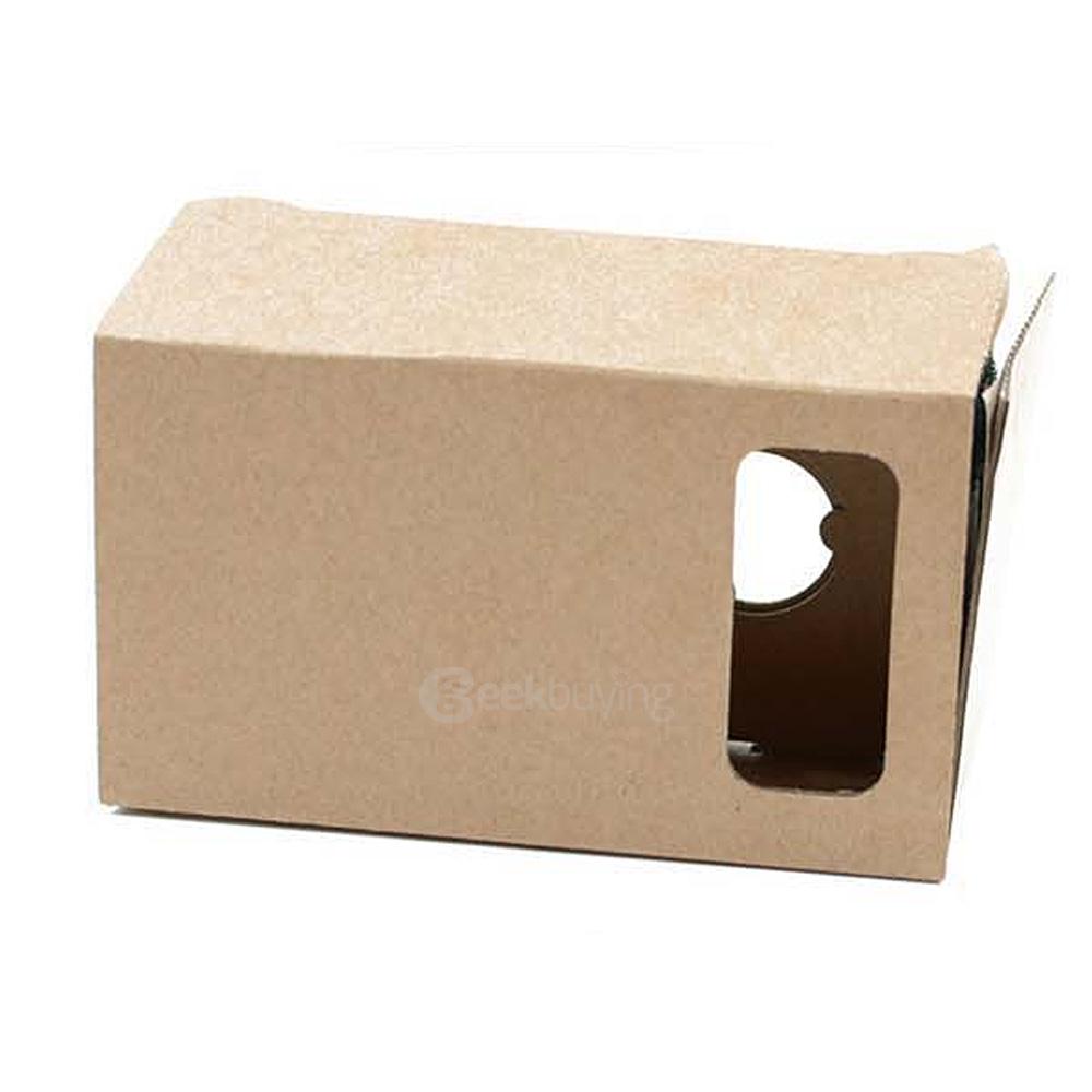 iBlue L098-A 3D VR Cardboard 3D VR Virtual Reality Headset Private Theater Magnetic Sensor FOV60 for 3.5-5.5 inch Smartphones