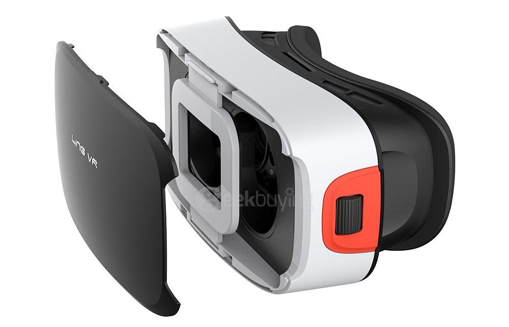 LING VR 1 Head Mounted Virtual Reality VR Headset IPD Focus Adjustable 90FOV with Gamepad for 4.7-5.7inch Smartphone