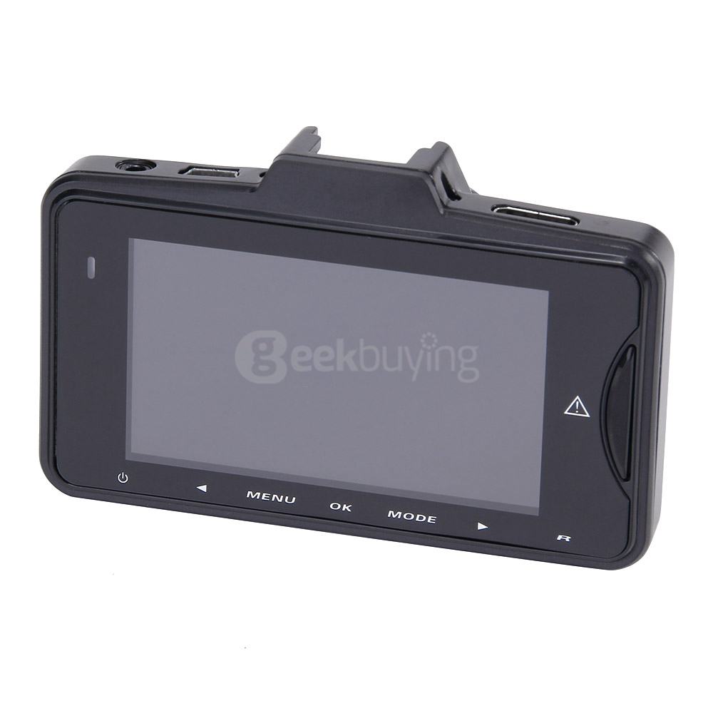 Blackview GS98C Ambarella A7LA70 2.7inch LCD Full HD Car DVR 2304*1296P 30fpc 178 Wide Angles Video Recorder with G-Sensor GPS - Black
