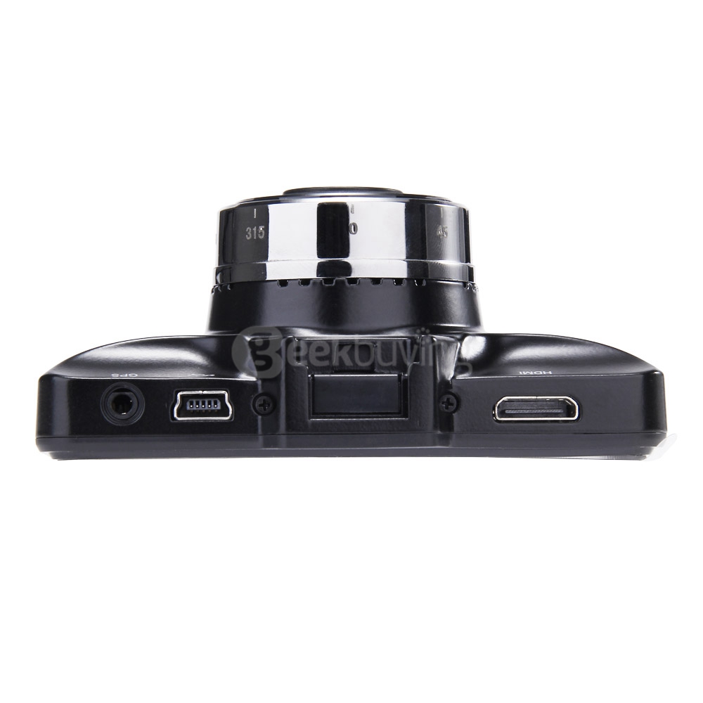Blackview GS98C Ambarella A7LA70 2.7inch LCD Full HD Car DVR 2304*1296P 30fpc 178 Wide Angles Video Recorder with G-Sensor GPS - Black