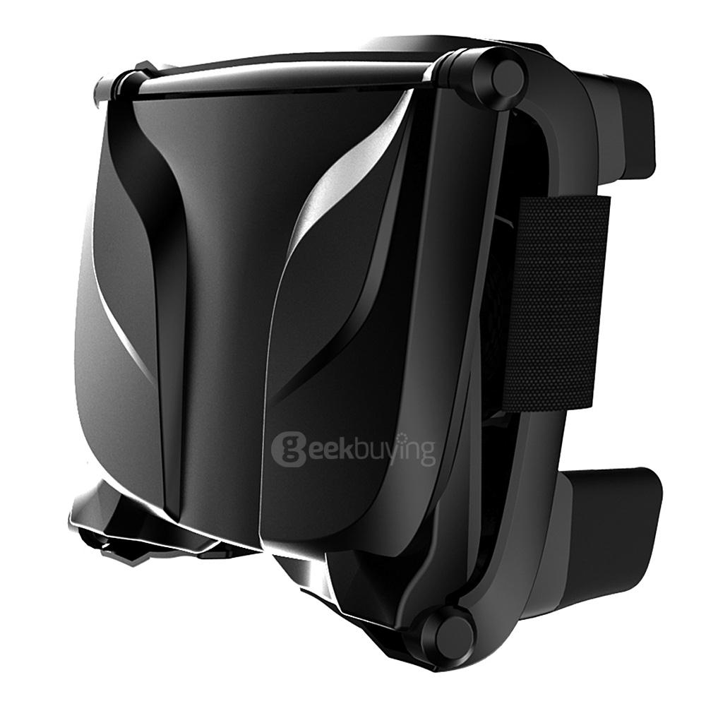 ANTVR Foldable 3D VR Virtual Reality Headset 100FOV IPD Adjustable Distortionless for 4.5-6.0inch Smartphones - Black