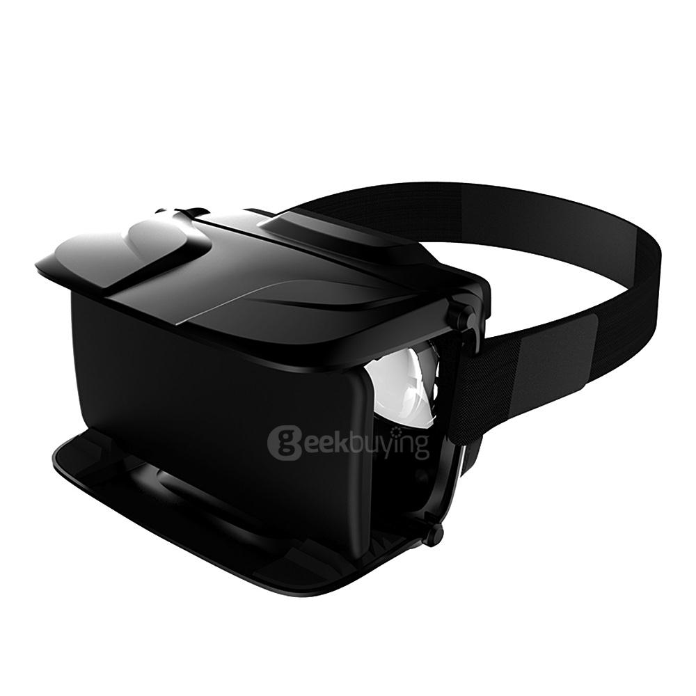 ANTVR Foldable 3D VR Virtual Reality Headset 100FOV IPD Adjustable Distortionless for 4.5-6.0inch Smartphones - Black