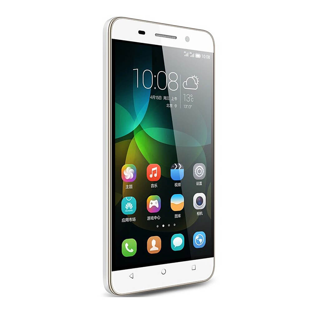 HUAWEI Honor 4C Enhanced Edition 5.0inch HD 4G LTE EMUI 3.0(Android 4.4) 2GB 16GB Smartphone HiSilicon Kirin 620 Octa Core 1.2GHz Mali-450 13.0MP(SONYOV)+5.0MP(SamsungOV) OTG - White