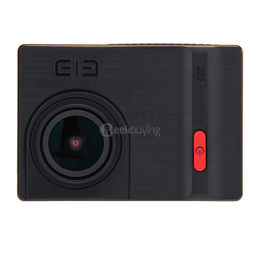 Elephone Explorer Pro 2.0inch TFT 4K 12MP NTK96660 WiFi Action Camera with 170 / 120 / 90 Wide Angles Voice Broadcast Sports Camera with 2.4G Remote Controller - Black