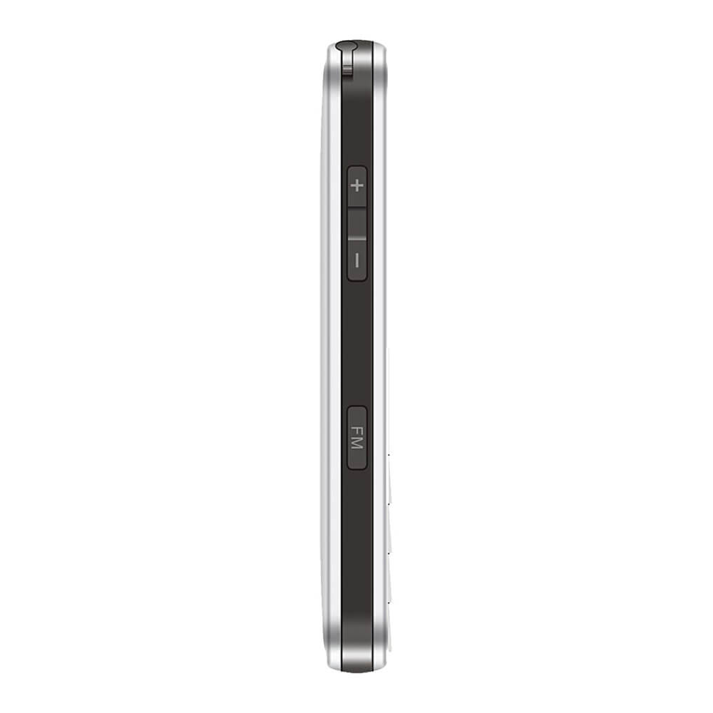 ZTE L580 2.3inch Old Man Mobile Phone MTK6250A 2.3 Inch Screen 32MB ROM+64MB RAM SOS FM Camera GSM 900/1800MHz MP3 LED flashlight - White