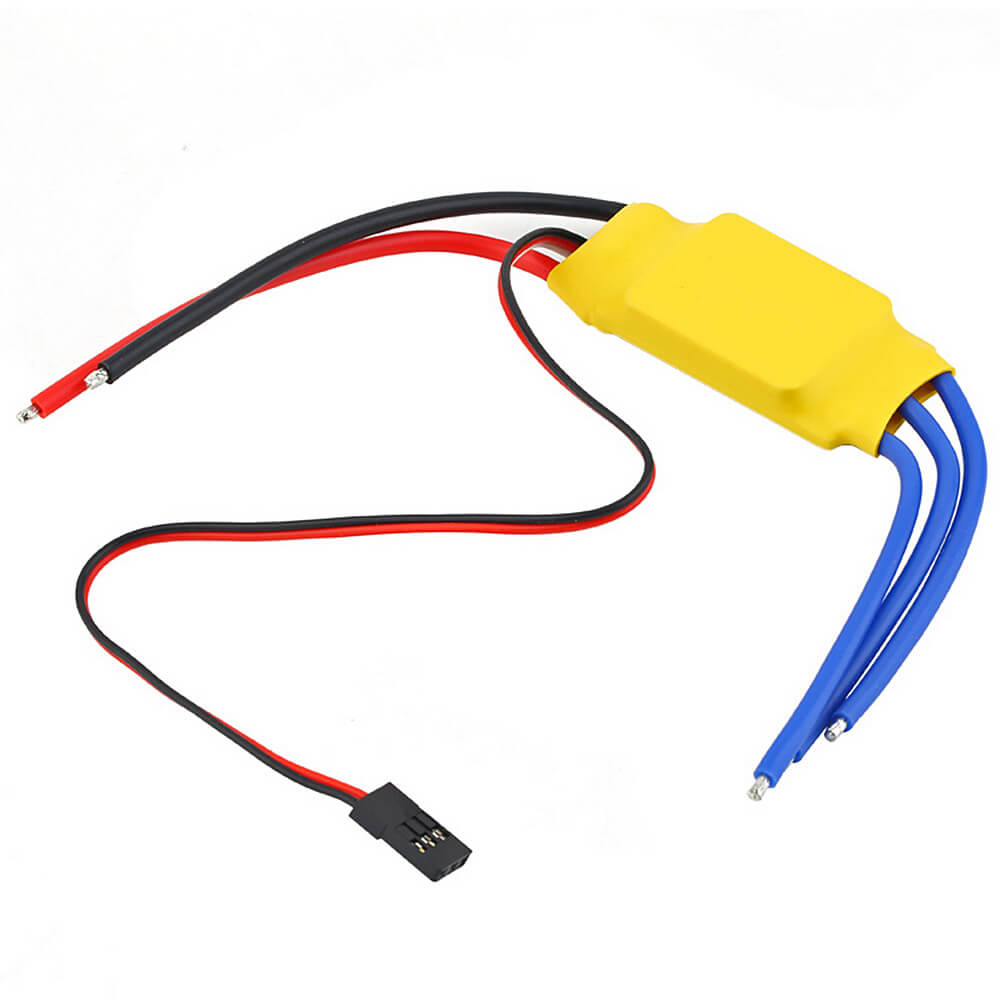 30A Brushless Motor Speed Controller RC BEC ESC T-rex 450 V2 Helicopter Boat