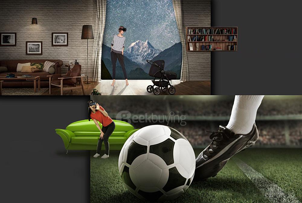 3Glasses D2 3D Virtual Reality VR Headset PC Version 2K with Touch Panel FOV110 IPD Adjustable 3D Private Theater