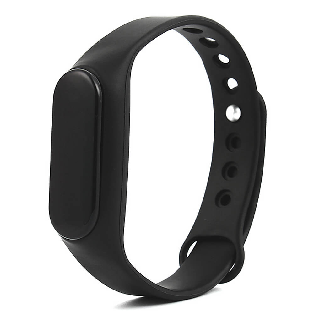 New Kimlink Bluetooth 4.0 Smart Bracelet Heart Rate Monitor Fitness Sports Tracker IP56 TPU Smartband for Android iOS - Black
