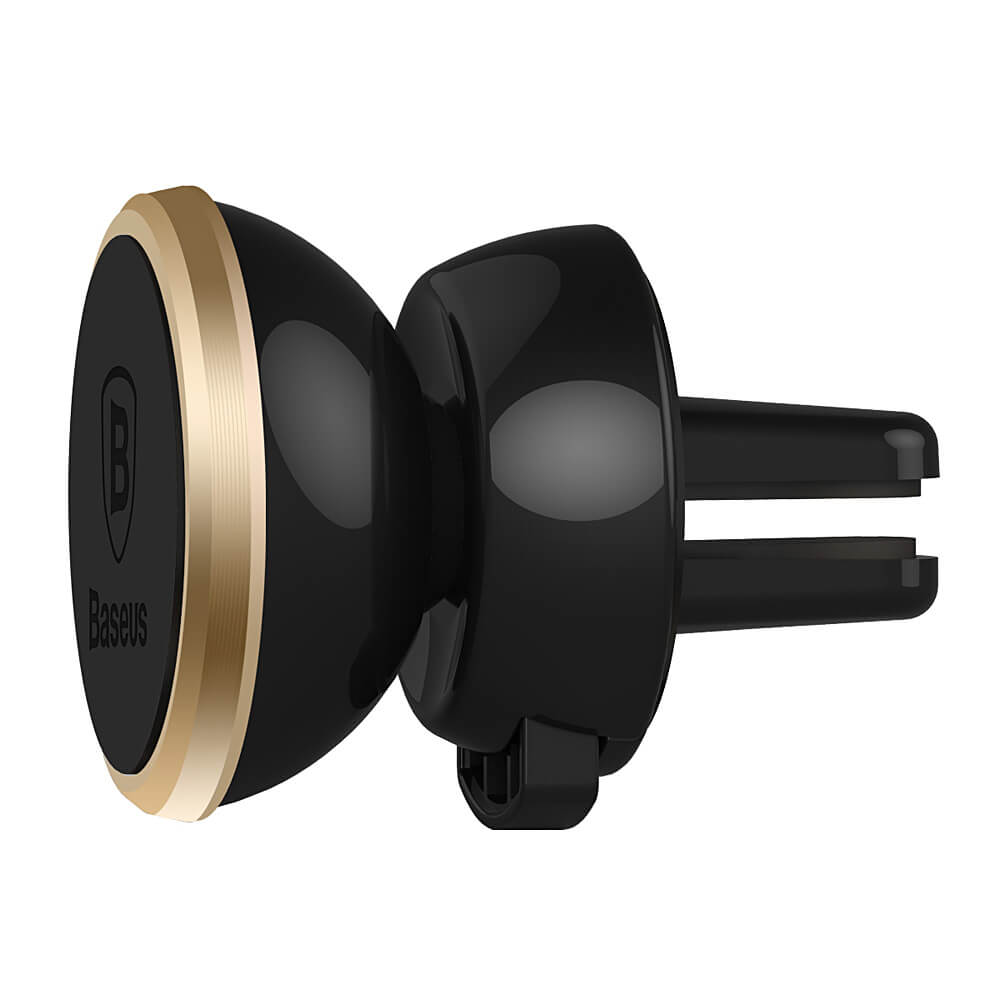 Baseus 360-degree Rotation Magnetic Car Air Vent Mount Holder - Gold