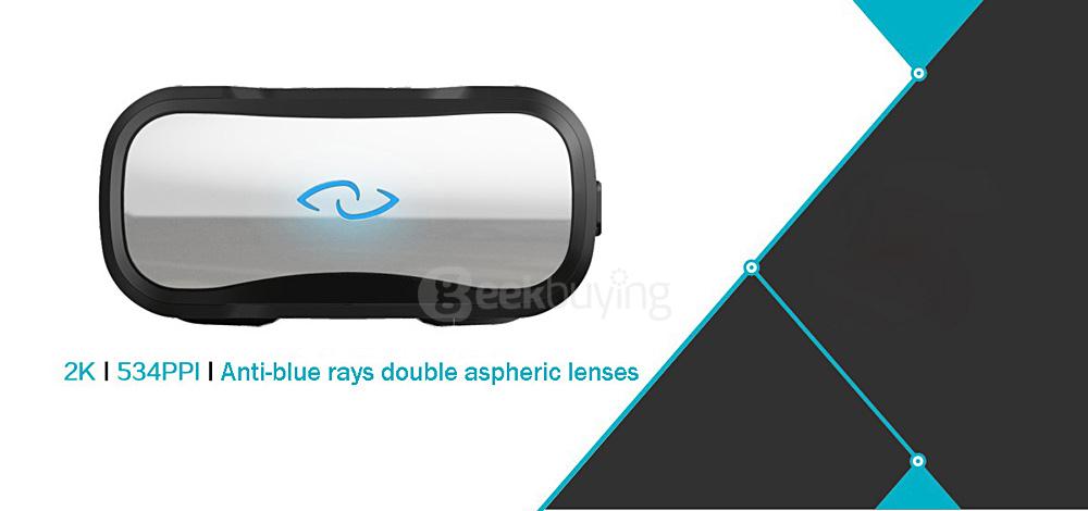 3Glasses D2 3D Virtual Reality VR Headset PC Version 2K with Touch Panel FOV110 IPD Adjustable 3D Private Theater