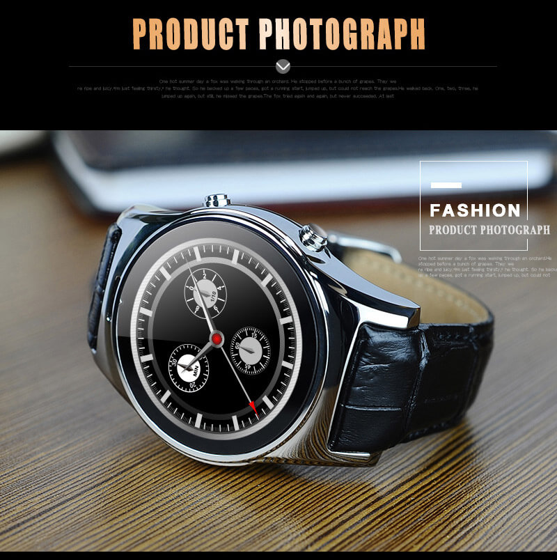 Aiwatch G3 Smart Watch Phone MTK2502 Bluetooth 4.0 GSM SIM Card 1.3