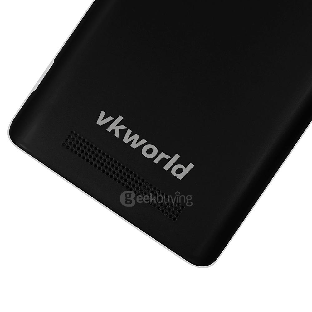 VKworld F1 4.5inch Android 5.1 Smartphone MT6580 Quad Core 1.3GHz 1GB RAM 8GB ROM 3G GPS Dual Camera - Black