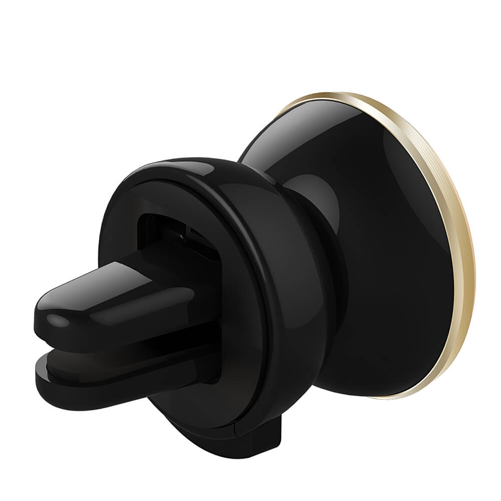 Baseus 360-degree Rotation Magnetic Car Air Vent Mount Holder - Gold
