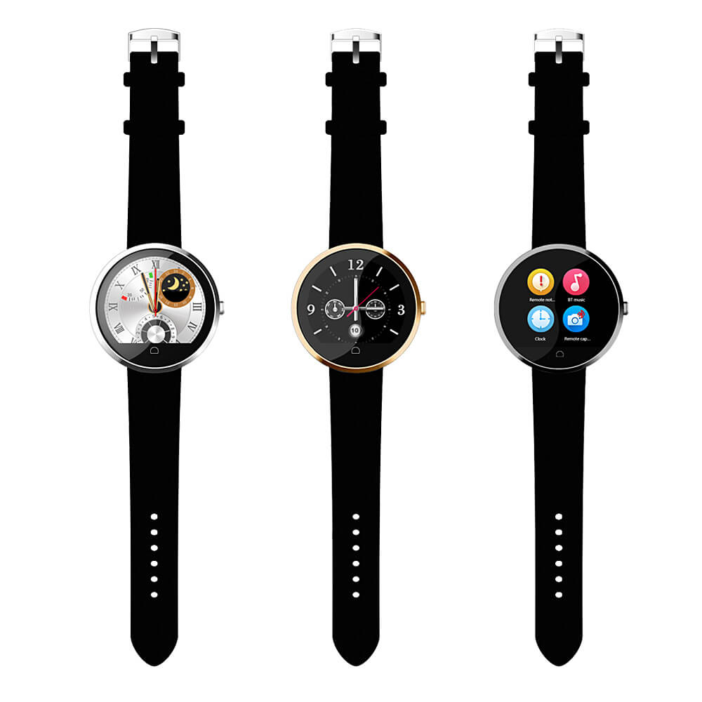 Haier G6 Bluetooth 4.0 Smart Watch MTK2502C Heart Rate Monitor Fitness Tracker Remote Camera 1.22