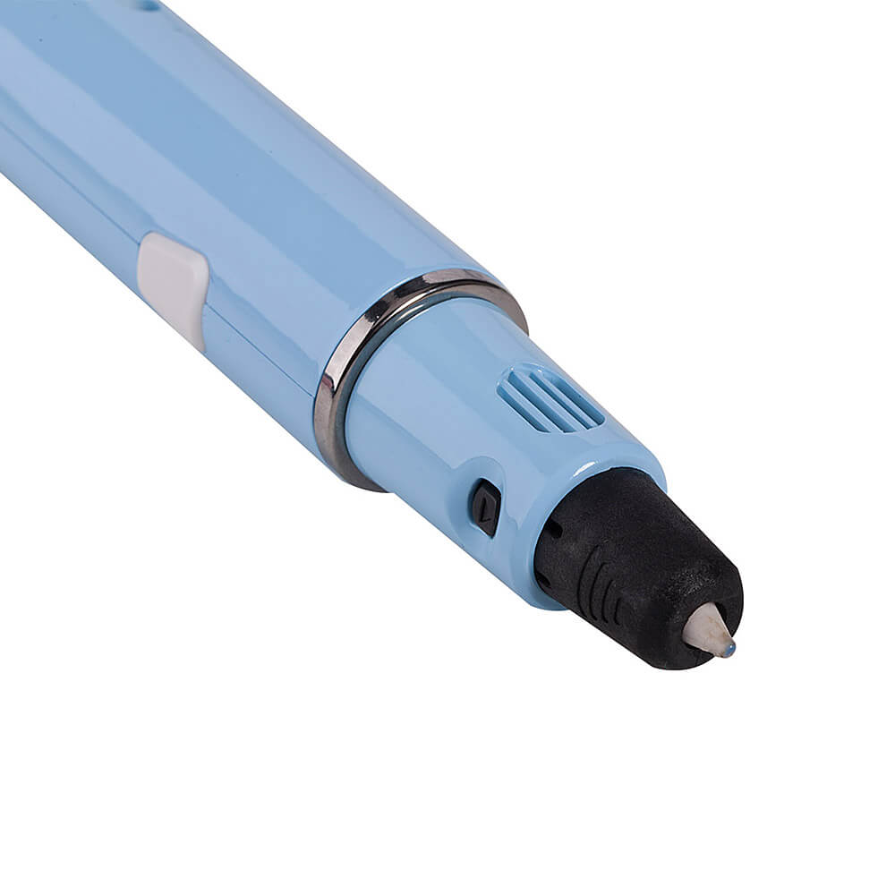 Original 3D Stereo Drawing Pen Gen IV 0.4 mm Nozzle For 3D Drawing Doodling EU Plug - Blue